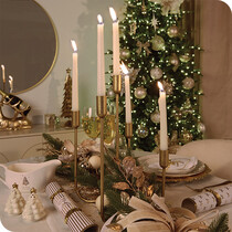 Christmas Candle Holders