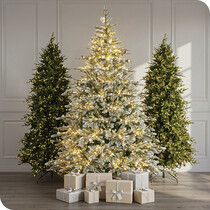 Prelit Christmas Trees