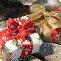 Christmas Gift Wrapping, Cards & Stockings